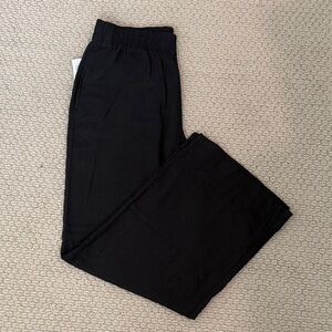 High rise wide leg old navy linen pants